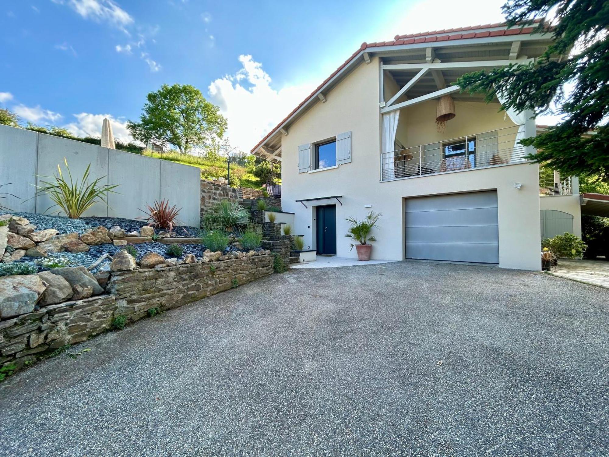 Ferienwohnung Les Terrasses Du Pilat La Valla-en-Gier Exterior foto